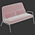 NOLA: Compact Contemporary Sofa 3D model small image 5