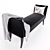 Goya Modern Bench - Stylish Seating for Any Space! 3D model small image 1
