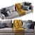 Modern Scandinavian Fargo Sofa 3D model small image 2