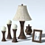 Ashley Mariana Decor Set: Elegant Interior Accents 3D model small image 1