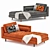 Sven Sofa Seating: Modern Elegance 3D model small image 1