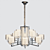 Newport 4400 Chandelier: Elegant and Spacious 3D model small image 1