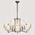 Newport 4400 Chandelier: Elegant and Spacious 3D model small image 4