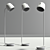 Sleek Nordic Balancer Floor Lamp 3D model small image 2