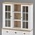 MARKSKEL White Sideboard: Stylish Storage Solution 3D model small image 3