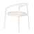 Modern White Lisbon Dining Chair 3D model small image 5