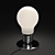 Elegant ST Luce Buld Table Lamp 3D model small image 1