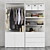 IKEA Ophus 2-Door Wardrobe 3D model small image 1