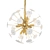 Radiant Orbit White Chandelier 3D model small image 1