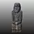 Polovtsian Statue: Ancient Sacred Artifacts | Medieval Stone Figurines 3D model small image 2