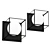 Contour Cube Glass Wall Sconce 3D model small image 1