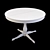  Stylish Ikea Ingatorp Dining Table - Versatile & Elegant 3D model small image 4