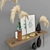 Elegant Pampas Decor Set 3D model small image 2