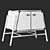 Modern Tulpar Sideboard: Elegant Storage Solution 3D model small image 5