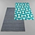Modern Style Rug Set + 5 Texture Variations 3D model small image 2