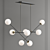 Sleek Metal Pendant Lamp 3D model small image 2