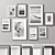 Versatile Multi-Color Picture Frame Collection 3D model small image 1