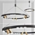 Odeon Superloop Chandelier - Versatile Lighting Solution 3D model small image 2