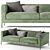 Frigerio Salotti Otto Sofa 3D model small image 1