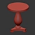 Luxury Ralph Lauren Side Table 3D model small image 2