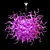 Jellyfish Tentacles Chandelier 3D model small image 2