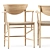 Scandinavian Elegance: Drawn HM4 Chair 3D model small image 3