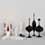 Corona Decor Set: Exquisite and Versatile 3D model small image 3