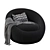 Cozy Swivel Chair: Stylish and Functional 3D model small image 4