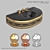 Vintage Sink: Vray & Corona 3D model small image 1