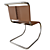 Minimalist MR Side Chair 3D model small image 2