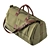 Versatile Vintage Weekender Bag 3D model small image 1