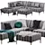 Cozy and Stylish: Pottery Barn Avalon Sofa 3D model small image 5