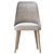 Lush Leather Chair: Elegant & Comfortable 3D model small image 3