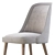 Lush Leather Chair: Elegant & Comfortable 3D model small image 4