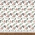 Seamless Wallpaper Set in 3 Colors 3D model small image 2