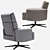 Cubi King Armchair: Modern Design, Perfect Comfort 3D model small image 2