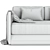 RH Outdoor Paloma Sofa 3x 3D model small image 3