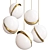 Modern Pendant Light Set with Exclusive Design 3D model small image 11