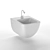 Gessi Goccia Bidet - Modern Chrome and Metal Design 3D model small image 2