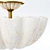 AERIN Rosehill Semi-Flush: Sleek Elegance for any Space 3D model small image 2