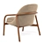 Elegant Aleman Armchair 3D model small image 4