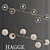 Modern Design Lamp: Hagge 2013 3D model small image 1