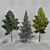 Lifelike Arboreal Collection 3D model small image 1