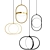 Luxury Pendant Light Set 3D model small image 4