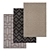 Luxury Carpet Set | High-Quality Textures 3D model small image 1