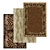 Luxury Carpet Set: High-Quality Textures - 3D Model 3D model small image 1