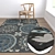 Premium Carpets Set 790 3D model small image 5