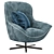 Rico King Armchair: Stylish and Comfortable 3D model small image 4