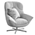 Rico King Armchair: Stylish and Comfortable 3D model small image 5