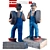 Tireman 198: High-Quality Detailed Tire Model 3D model small image 1